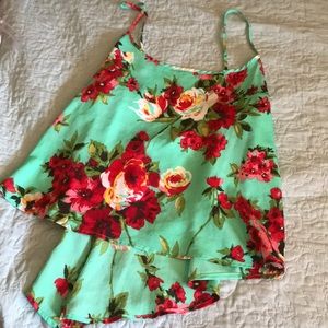 Flowy floral top